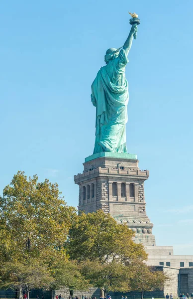 Het standbeeld van Liberty, New York City - Usa — Stockfoto