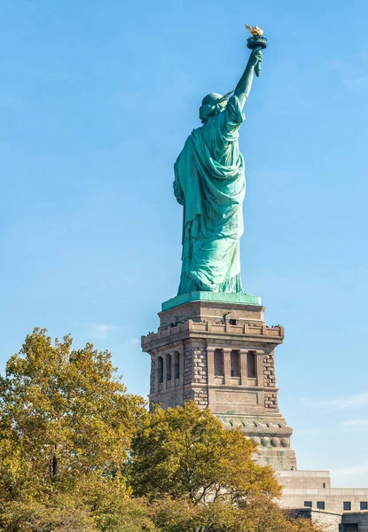 Το άγαλμα της ελευθερίας, Νέα Υόρκη - Ηνωμένες Πολιτείες — Φωτογραφία Αρχείου