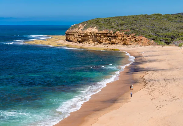 Чудесный пляж на Great Ocean Road, Австралия — стоковое фото