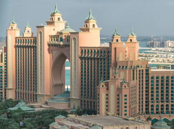 DUBAI, Emirados Árabes Unidos - NOVEMBRO 23, 2016: Hotel Atlantis em Dubai, Emirados Árabes Unidos. Em — Fotografia de Stock