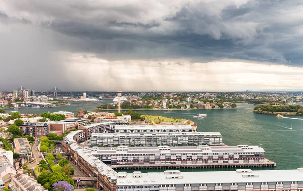 Quais et jetées de Sydney à Woolloomooloo — Photo