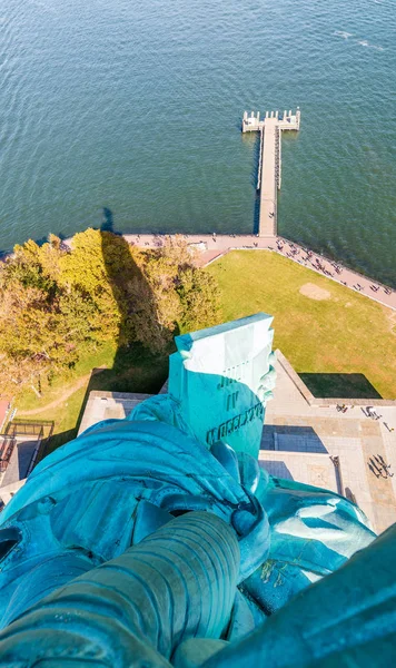 Yukarıdan aşağı taç, New York Anıtı görünümünden — Stok fotoğraf