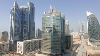 Downtown Dubai havadan görünümü
