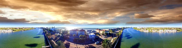 Indian Shores vista aerea in Florida — Foto Stock