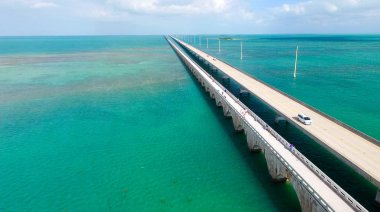 Florida Keys Köprüsü, havadan görünümü