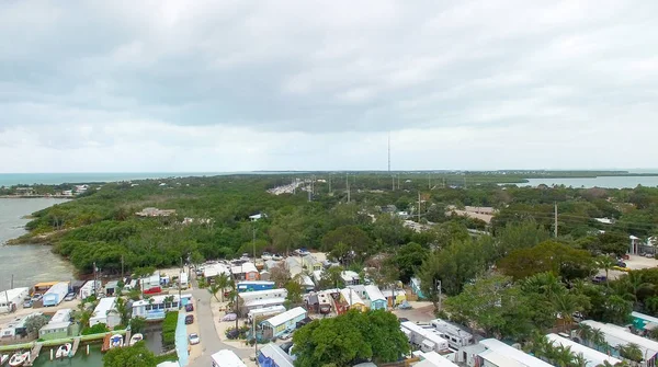 Vista aérea de Islamorada Coast, Florida Keys — Foto de Stock