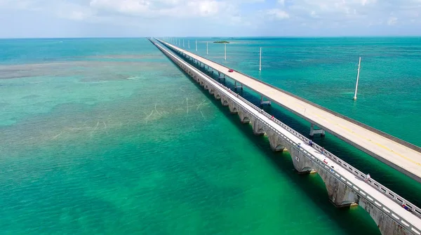 Міст заморські шосе, штат Флорида — стокове фото