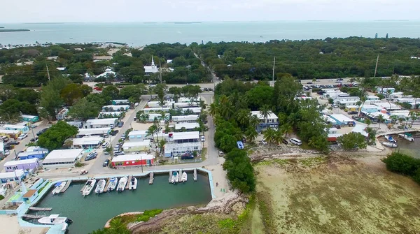 Vista aérea de Islamorada Coast, Florida Keys — Foto de Stock