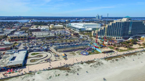 FORT WALTON, FL - FEBRERO 2016: Vista aérea de la ciudad. Fort Walton i — Foto de Stock