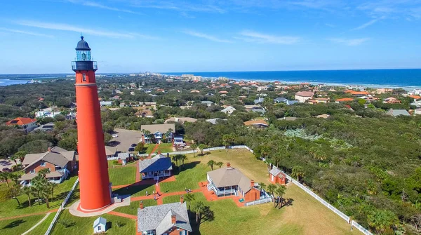 Luchtfoto panoramisch uitzicht van Daytona Beach, Florida — Stockfoto