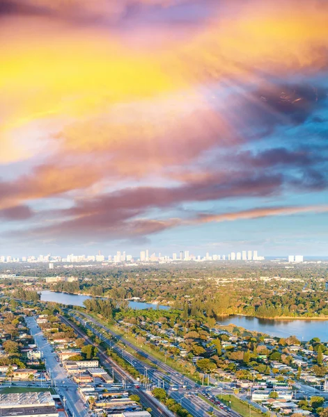 Byggnader av Miami - Florida, Usa — Stockfoto