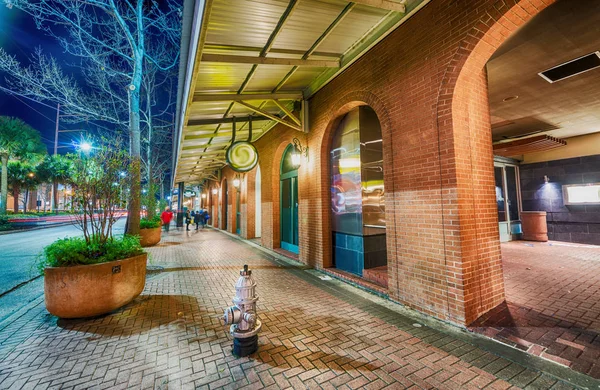 New Orlean streets at night — Stock Photo, Image