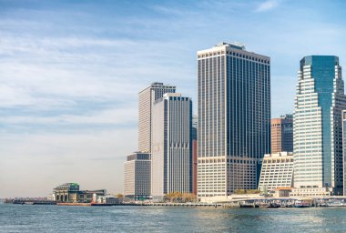Aşağı Manhattan sonbahar binalarda