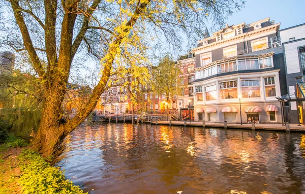 AMSTERDAM - 1er MAI 2013 : Touristes le long des rues de la ville pour Queen's — Photo