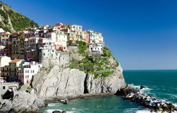 Cinque Terre, Maravilhosa costa na Primavera — Fotografia de Stock