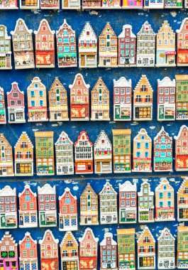 Şehir sokak boyunca turistlere Hatıra Eşyası