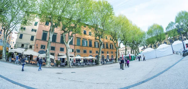 Prachtige architectuur van Lucca — Stockfoto