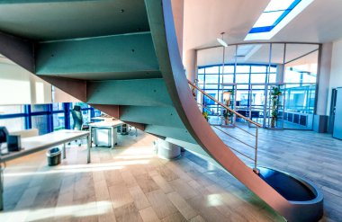 Modern ofis iç. İş ve şirket kavramı