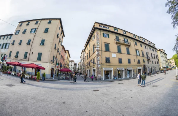 Bela arquitetura de Lucca — Fotografia de Stock