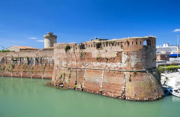 Fortezza Nuova w Leghorn, Toskania — Zdjęcie stockowe