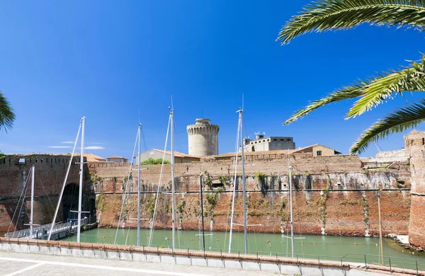 Fortezza Nuova Leghornban, Toszkánában — Stock Fotó