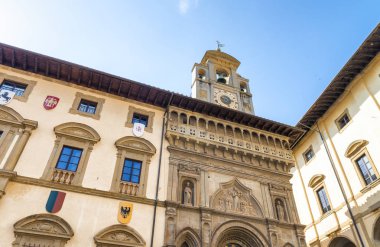 Arezzo, Toskana'daki antik Ortaçağ binaları