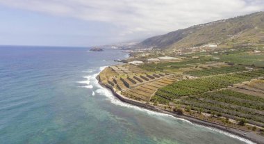 Havadan kıyı görünümü