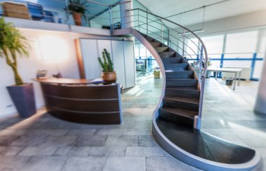 Modern ofis iç. İş ve şirket kavramı