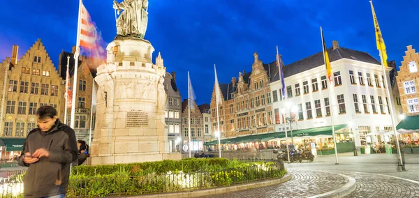 Ancient medieval city of Brugge — Stock Photo, Image