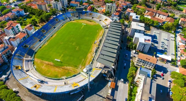 Veduta aerea dello stadio della città — Foto Stock