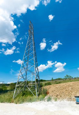 Açık kırsal elektrik Kulesi