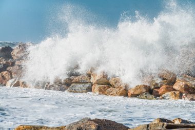 Deniz fırtınası'nda kış sezonu