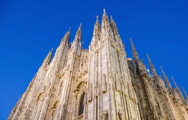 Coucher de soleil sur Milan Duomo, Italie — Photo