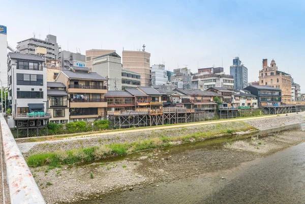 Prédios da cidade de Kyoto — Fotografia de Stock