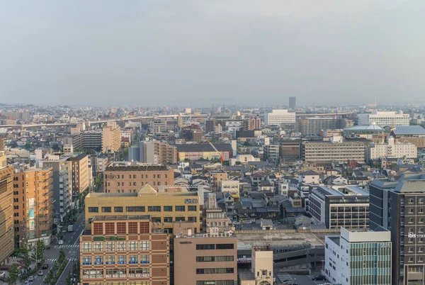 Panoramautsikt utsikt över Kyoto — Stockfoto