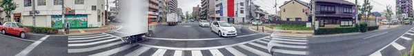 KYOTO - 30 de maio de 2016: Turistas ao longo das ruas da cidade. Quioto é um ma — Fotografia de Stock