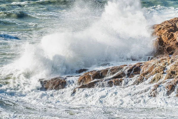 Marine storm in winter season — Stock Photo, Image