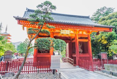 Sensoji tapınak alacakaranlıkta, Tokyo