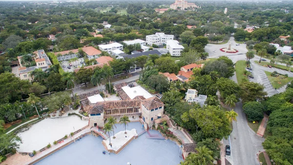 Vista aérea de Coral Gables, Miami — Foto de Stock