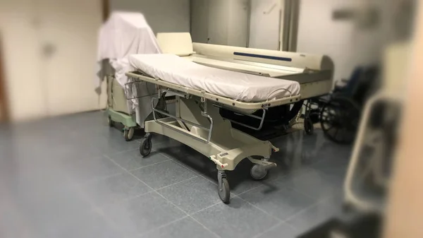 Letto ospedale ER — Foto Stock