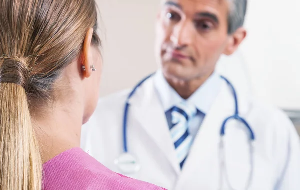 Confident doctor in hospital — Stock Photo, Image