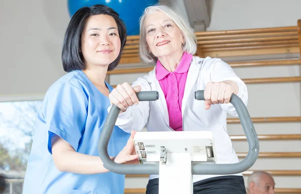 Rehab exercises for elderly people