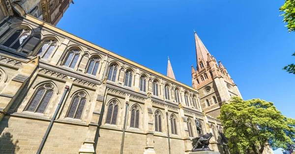 St Paul Cathedral in Melbourne - Victoria - Australia — Stock Photo, Image