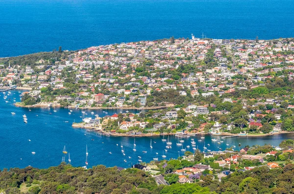 Sydney Coastline - New South Wales, Avustralya havadan görünümü — Stok fotoğraf