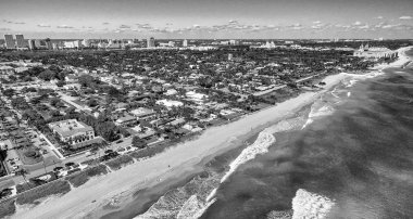 Palm Beach Hava sahil şeridi, Florida - ABD