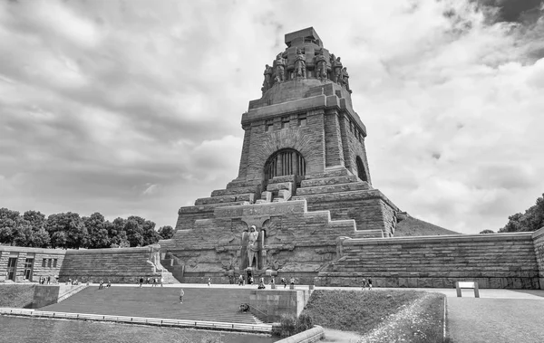 Leipzig, Duitsland - juli 2016: Monument voor de slag van de Nati — Stockfoto