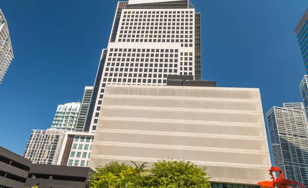 Rascacielos altos de la ciudad, Miami - FL — Foto de Stock