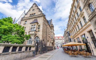LEIPZIG, GEMANY - JULY 2016: Thomaskirche in Leipzig, Saxony. Le