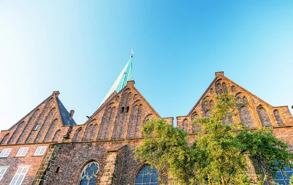 Bremen middeleeuwse architectuur, Duitsland — Stockfoto