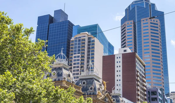 Bellissimo skyline di Melbourne, Australia — Foto Stock